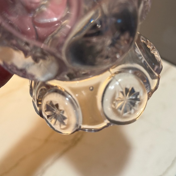 Vintage L.E. Smith Moon and Stars Pitcher and Small Bowl - Picture 8 of 15